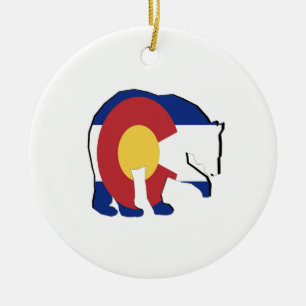 GEFUNDEN IN COLORADO KERAMIKORNAMENT