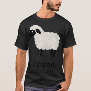 Gefundenes Schaf Psalm 23 Christlicher Glaube Lamm T-Shirt