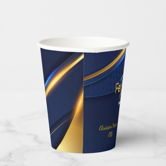 Gefüttert2Founder Personalisierter Becher (Rechts)