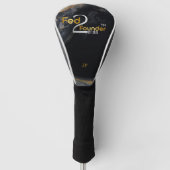 Gefüttert2Founder Personalisierter Golf Head Cover Headcover (Vorderseite)