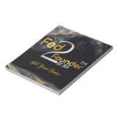 Gefüttert2Founder Plate Notizblock (Rotiert)