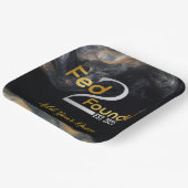 Gefüttert2Founder Plate Pappteller (Gewinkelt)