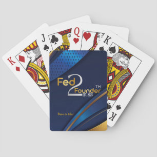 Gefüttert2Gründer-Spielkarten Spielkarten