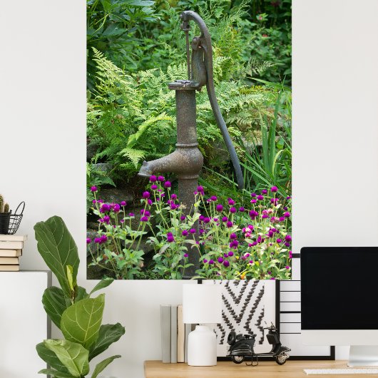 Gefüttert Frühjahr Poster (Heimbüro)