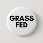 gefüttert Gras Button (Vorderseite)