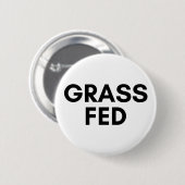 gefüttert Gras Button (Vorne & Hinten)