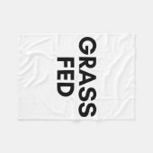 gefüttert Gras Fleecedecke (Vorderseite (Horizontal))