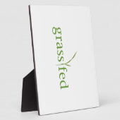 Gefüttert Gras Fotoplatte (Seite)