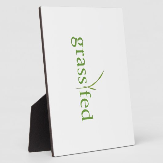 Gefüttert Gras Fotoplatte (Seite)