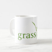 Gefüttert Gras Kaffeetasse (Vorderseite Links)