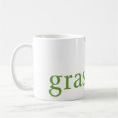 Gefüttert Gras Kaffeetasse (Links)