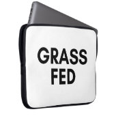 gefüttert Gras Laptopschutzhülle (Vorne Rechts)