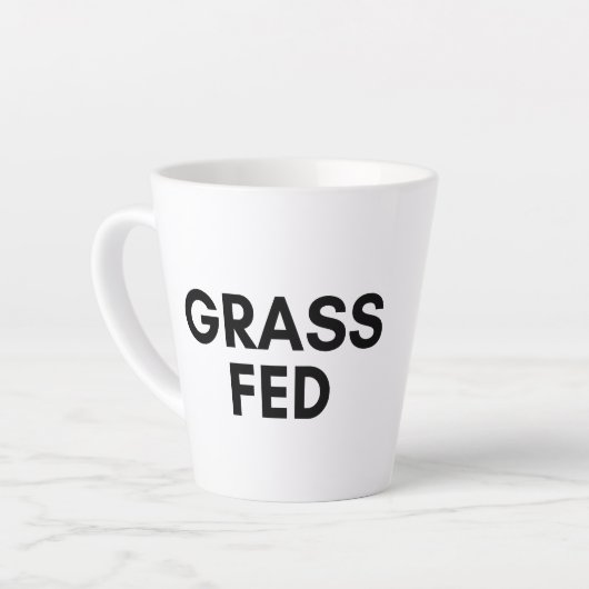 gefüttert Gras Milchtasse (Linke Ecke)