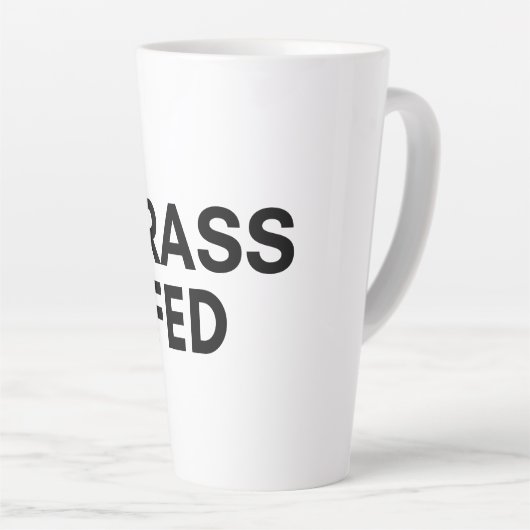 gefüttert Gras Milchtasse (Rechte Ecke)