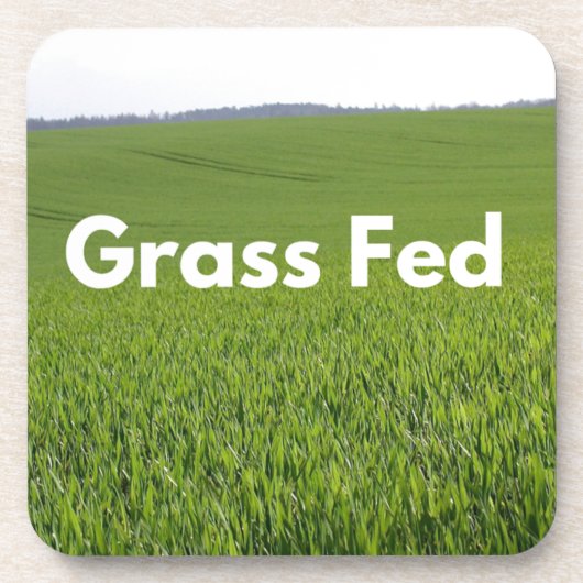 Gefüttert Gras Untersetzer (Vorderseite)
