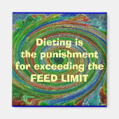 GEFÜTTERT GRENZE MAGNET (Vorne)