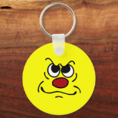 Gefüttert Grumpey Schlüsselanhänger (Vorderseite)
