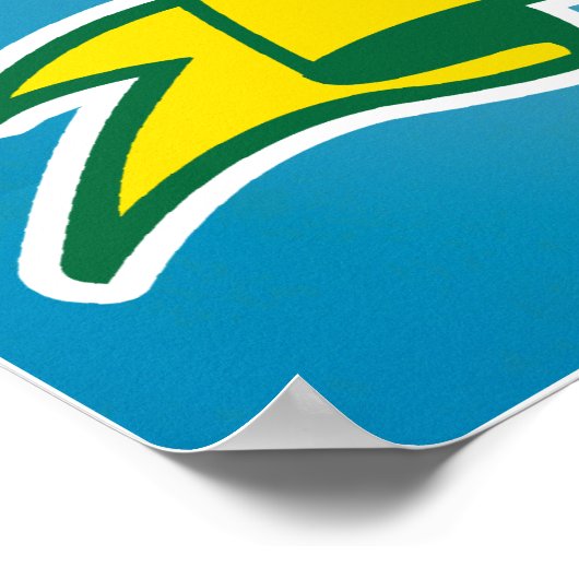 Gefüttert Mais Poster (Ecke)