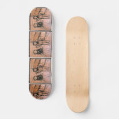 GEFÜTTERT Rabattfenster Skateboard (Vorderseite)
