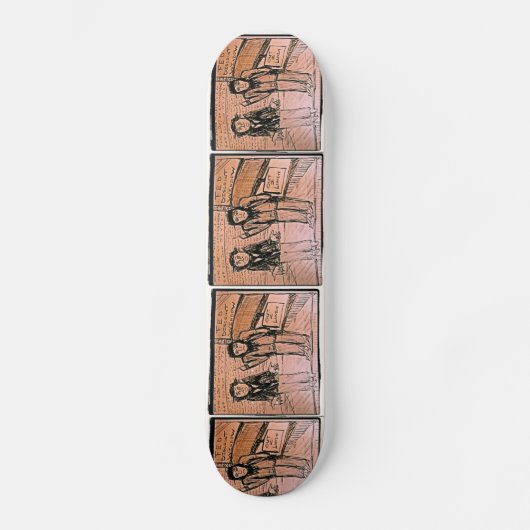GEFÜTTERT Rabattfenster Skateboard (Vorderseite)
