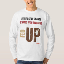 Gefüttert und lange Ärmel aufgeblasen - BIPOC T-Shirt