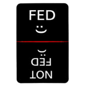 Gefüttert und nicht Gefüttert Großmagnet Magnet (Vertikal)