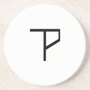 Gefütterter Logo-Untersetzer Untersetzer