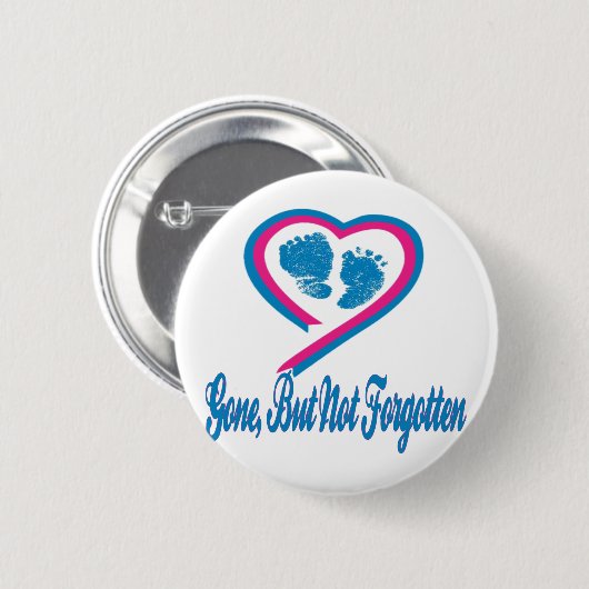 Gegangen aber nicht vergessen button (Vorne & Hinten)