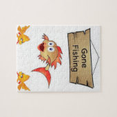 gegangen angeln bunt Kinder Puzzle Puzzle (Horizontal)