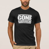 GEGANGENE BIBER-JAGD - sachverständiger Jäger-u. T-Shirt (Vorderseite)