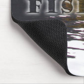 Gegangene fischenmausunterlage mousepad (Ecke)