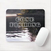 Gegangene fischenmausunterlage mousepad (Mit Mouse)