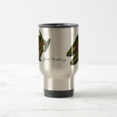 Gegangene fischenreise-Tassen-personalisierte Reisebecher (Mittel)