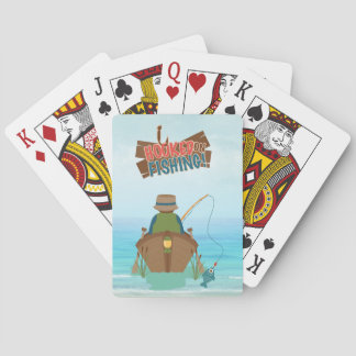 Gegangene fischenSpielkarten Spielkarten