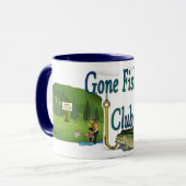 Gegangene fischenverein-Kaffee-Tasse Tasse (Vorderseite Links)