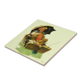 Gegangene Fischerei Fliese (Seite)