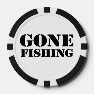 Gegangene Fischerei Pokerchips
