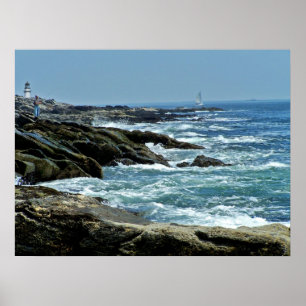 Gegangene Fischerei Poster