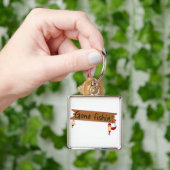 Gegangene Fischerei Schlüsselanhänger (Hand)