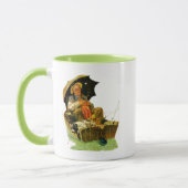 Gegangene Fischerei Tasse (Links)