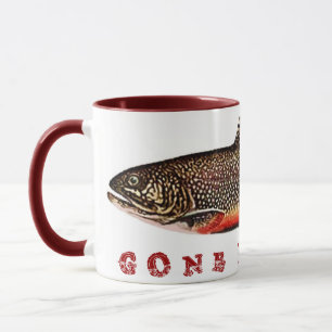Gegangene Fischerei Tasse