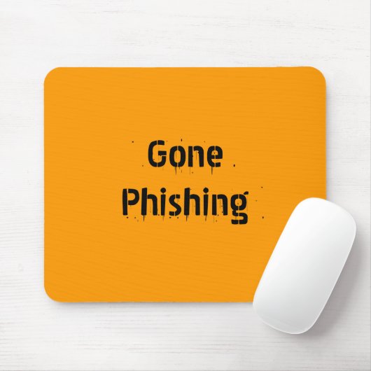 Gegangene Phishing Mausunterlage Mousepad (Mit Mouse)