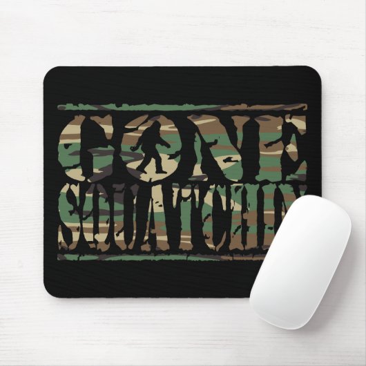 GEGANGENE SQUATCHIN CAMOUFLAGE MOUSEPAD (Mit Mouse)