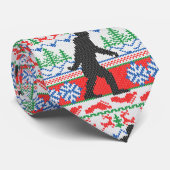 Gegangene Squatchin hässliche Krawatte (Gerollt)