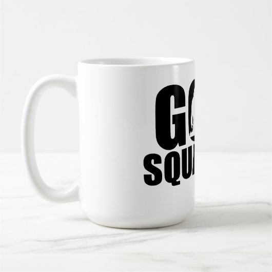 Gegangene Squatchin Kaffee-Tasse Kaffeetasse (Links)