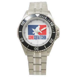 Gegangene Squatchin Liga-Art Armbanduhr