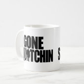 Gegangene Squatchin Tasse (Vorderseite Links)