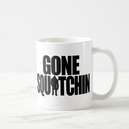 Gegangene Squatchin Tasse (Rechts)
