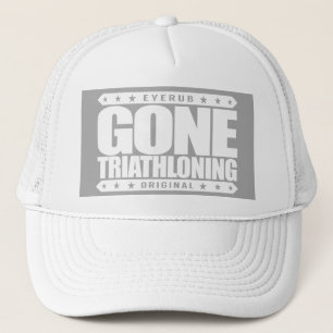 GEGANGENE TRIATHLONING - Ein stolzes u. Truckerkappe