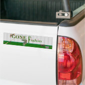 Gegangener Fishin Autoaufkleber (Auf Lkw)